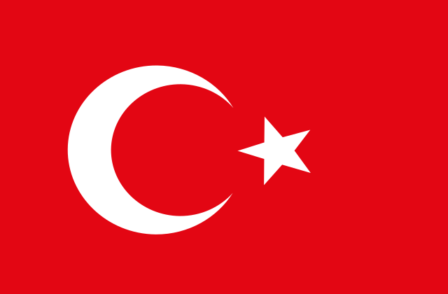 La bandera turca